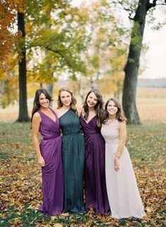 How are you doing mismatched bridesmaid dresses?