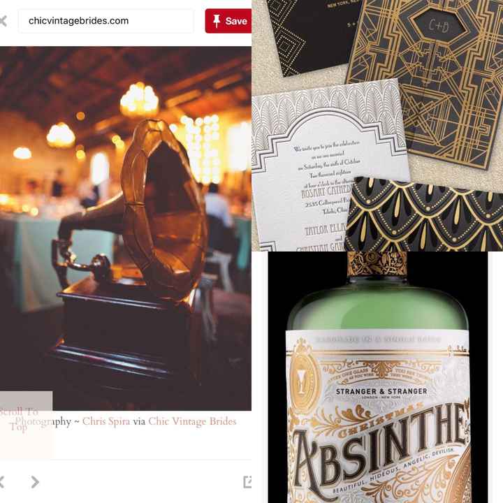 How to incorporate Art Deco vibes without seeming to theme-y