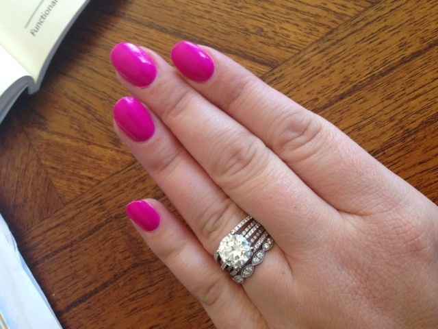 Show me your RING...engagement and/or wedding band :)