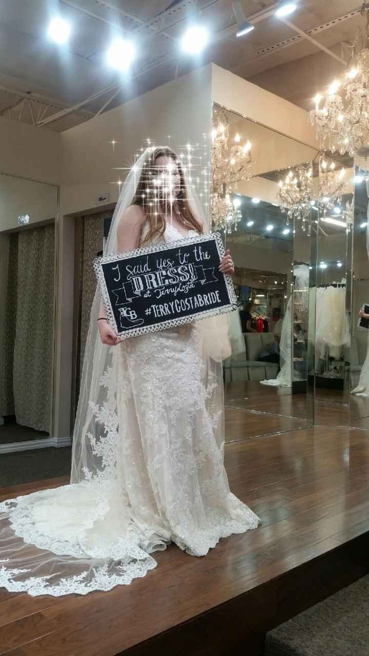  Yes to the dress♥️ - 1