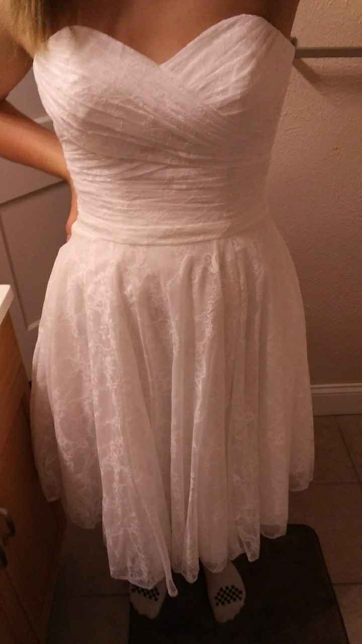 Reception dress!