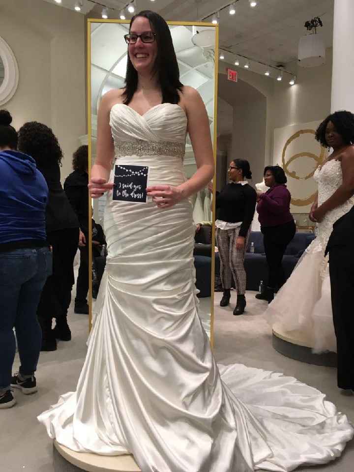 Did you say yes to the dress? - 1