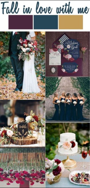 Best colors for fall wedding?? 2