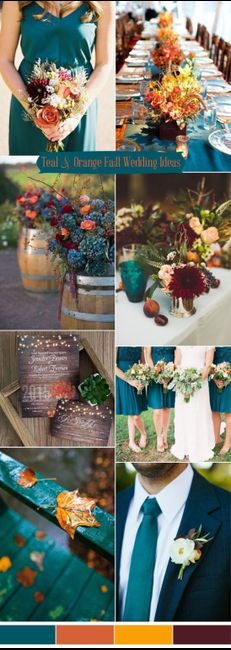 Best colors for fall wedding?? 1