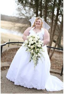 Short fat bride. Weddings dress help needed! 3