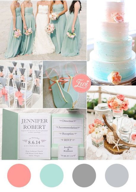 Struggling to find beach wedding colors! 5