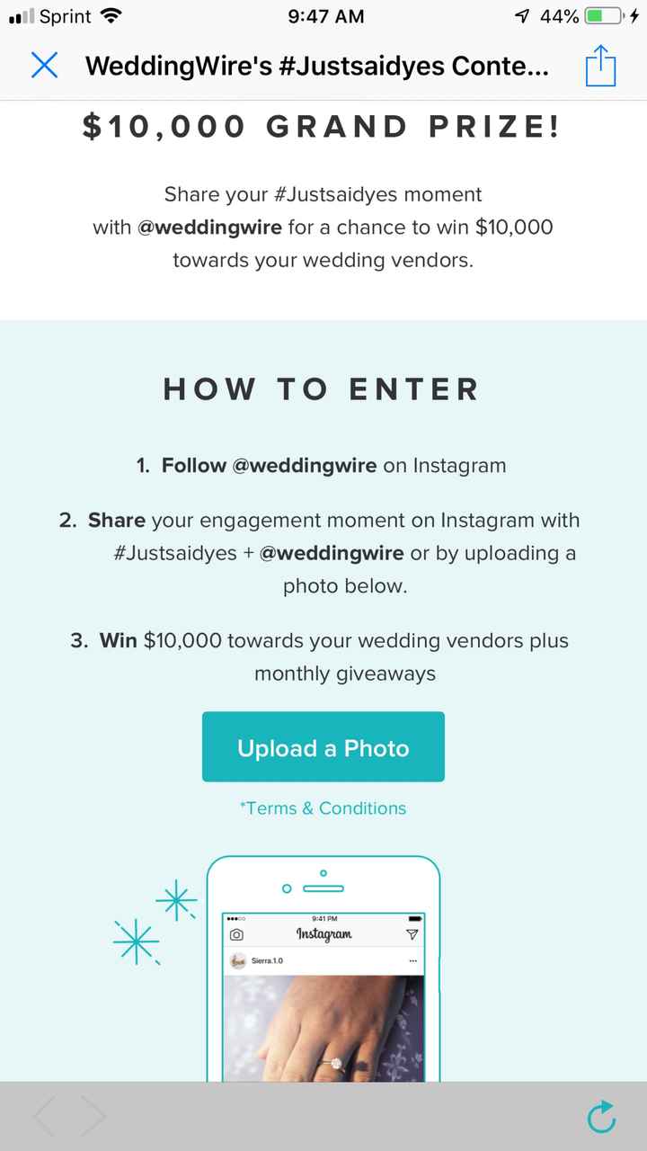 #justsaidyes contest - 1