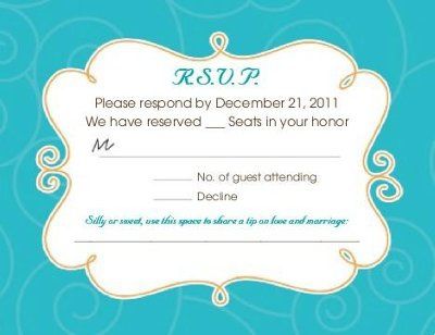 Just ordered the wedding invites and rsvp!!!!!
