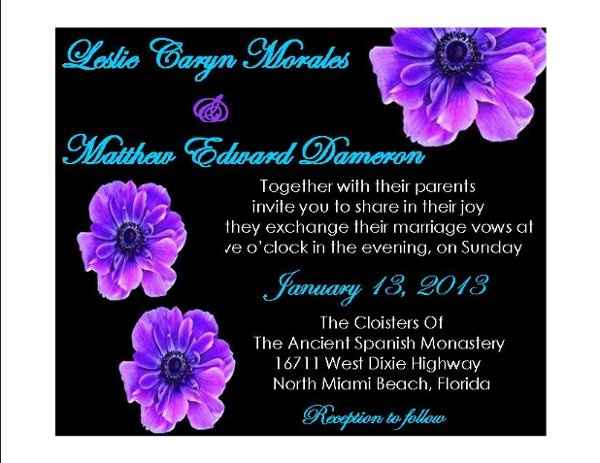 Show me your invitations! Post a pic here