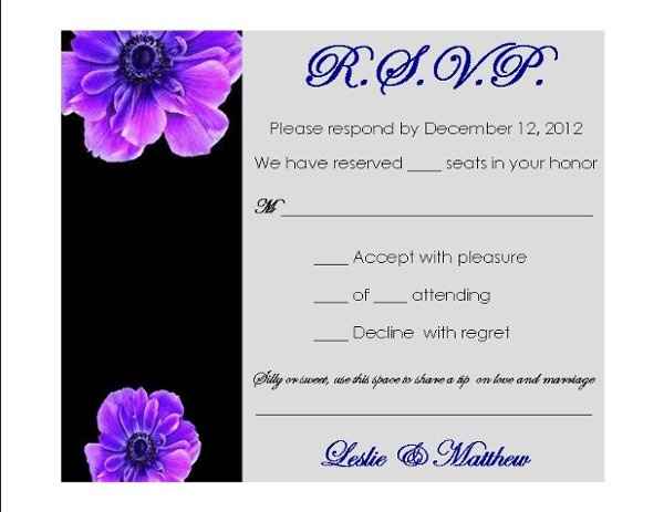 Show me your invitations!