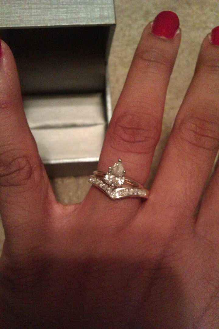 I got my wedding band today!! pix
