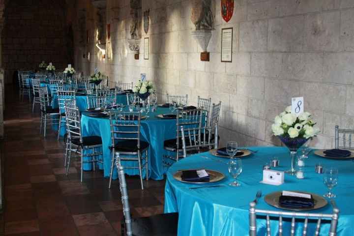 Show off your reception tables!