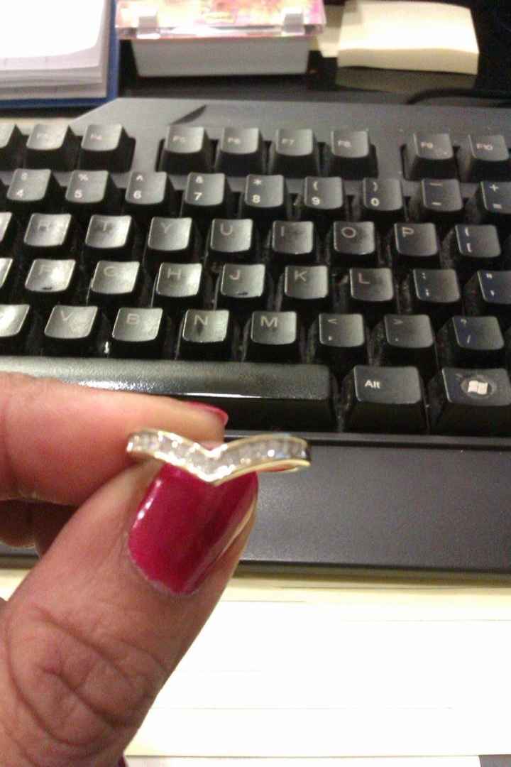 I got my wedding band today!! pix