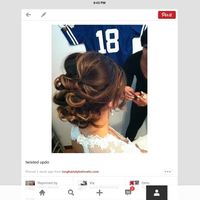 Show me your wedding day hair