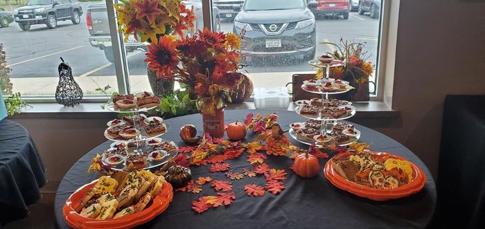 Treats table