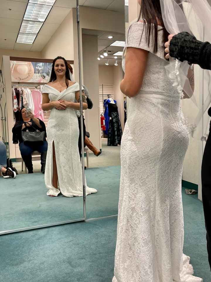 Wearing my dress to a bar after the ceremony Weddings Wedding