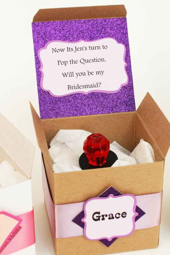 Bridesmaids Proposal