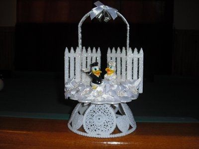 My FH's most ridiculous contribution to the wedding is....