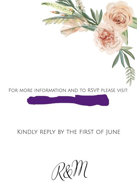 Critique my invite!