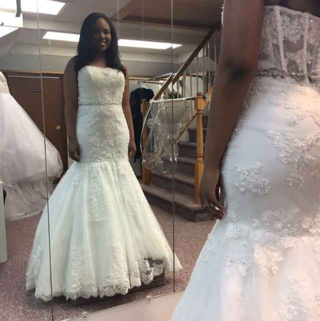I said YES YES YES to the dress!