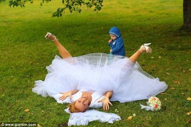 Google "funny wedding pic" or "horrible wedding pic" and post your favorite that popped up!