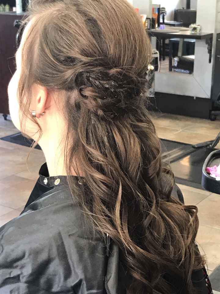 Hair trial was today! - 1