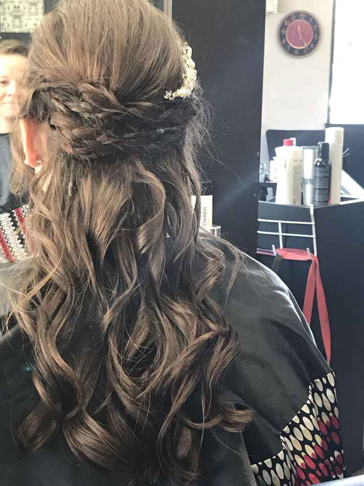 Hair trial was today! - 2