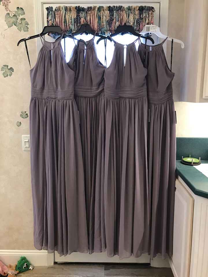 The bridesmaid dresses just arrived! - 2