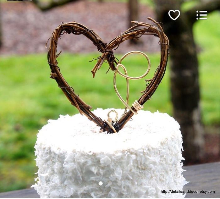 Wedding Cake Topper - 1