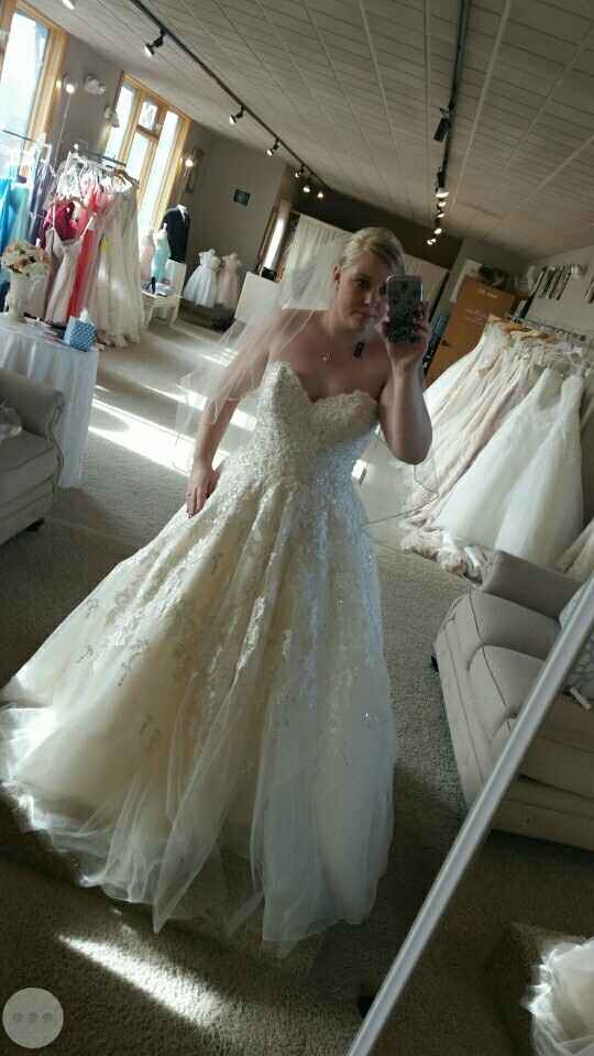 I said yes!!! (To the dress)