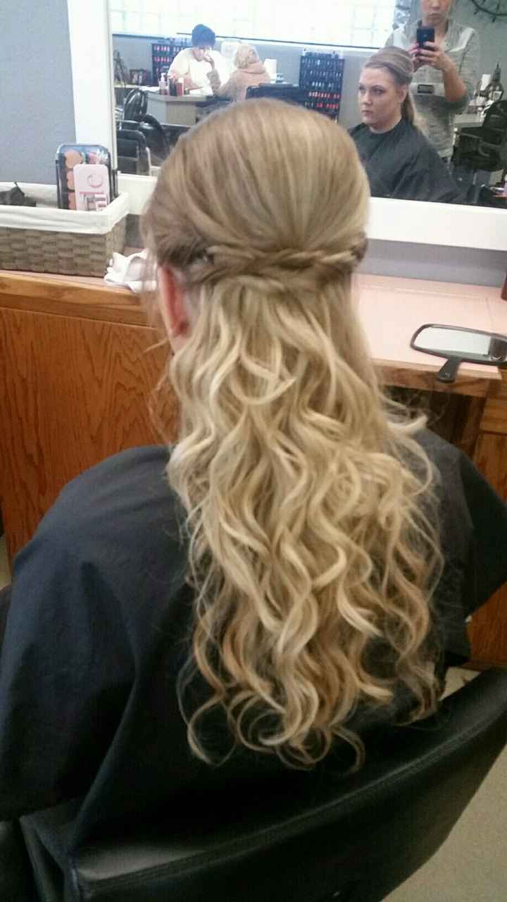 Hair and Makeup trial!!!