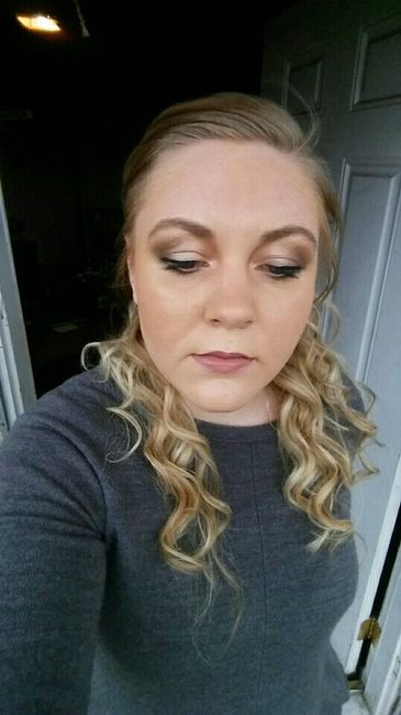 Hair and Makeup trial!!!