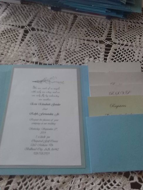 Invitations Done