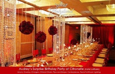 Anyone using really tall vases for centerpieces?