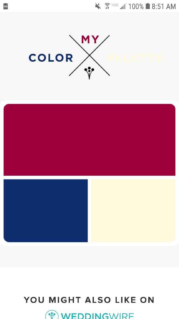 What are your wedding colors? - 1