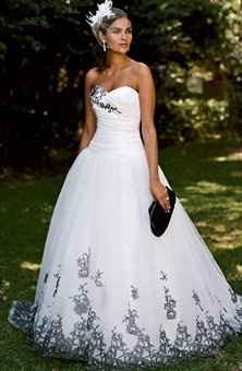 black and white wedding theme?