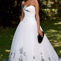 black and white wedding theme?