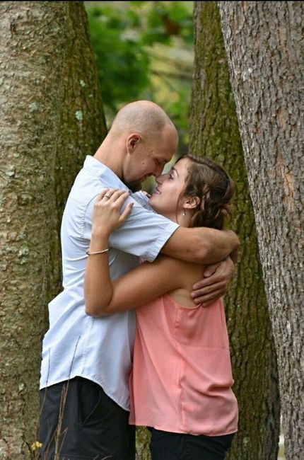 Show your favorite engagement photo