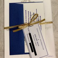 I used slim business cards from GotPrint.com