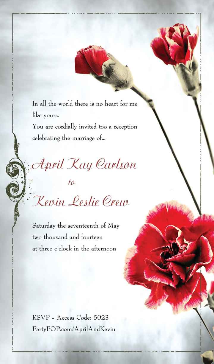 not sure hoe to do invites for my beach bum destination wedding...