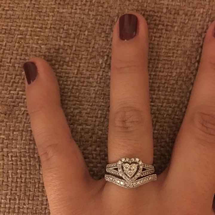 Show me the wedding bands....