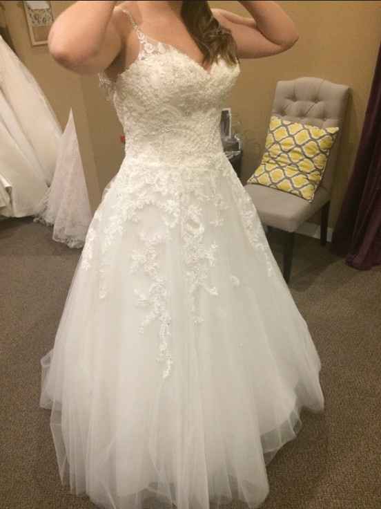 could use a little help with wedding dress regret :(