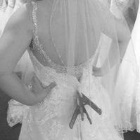 Got the dress! Elegant in front, sexy in the back.... :D