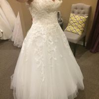 could use a little help with wedding dress regret :(