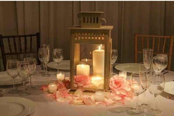 Lantern centerpieces