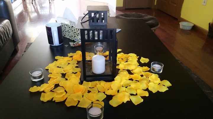 Lantern centerpieces