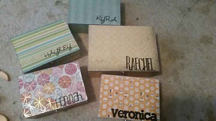 BRIDESMAIDS GIFTS! Let's see them!