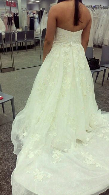 I said yes to the dress!