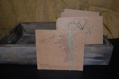 14 Days!!! DIY Programs and Favor/Cd's I did last night *PICS*
