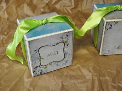 Flower Girl Basket and Ring Bearer Boxes *Pics*